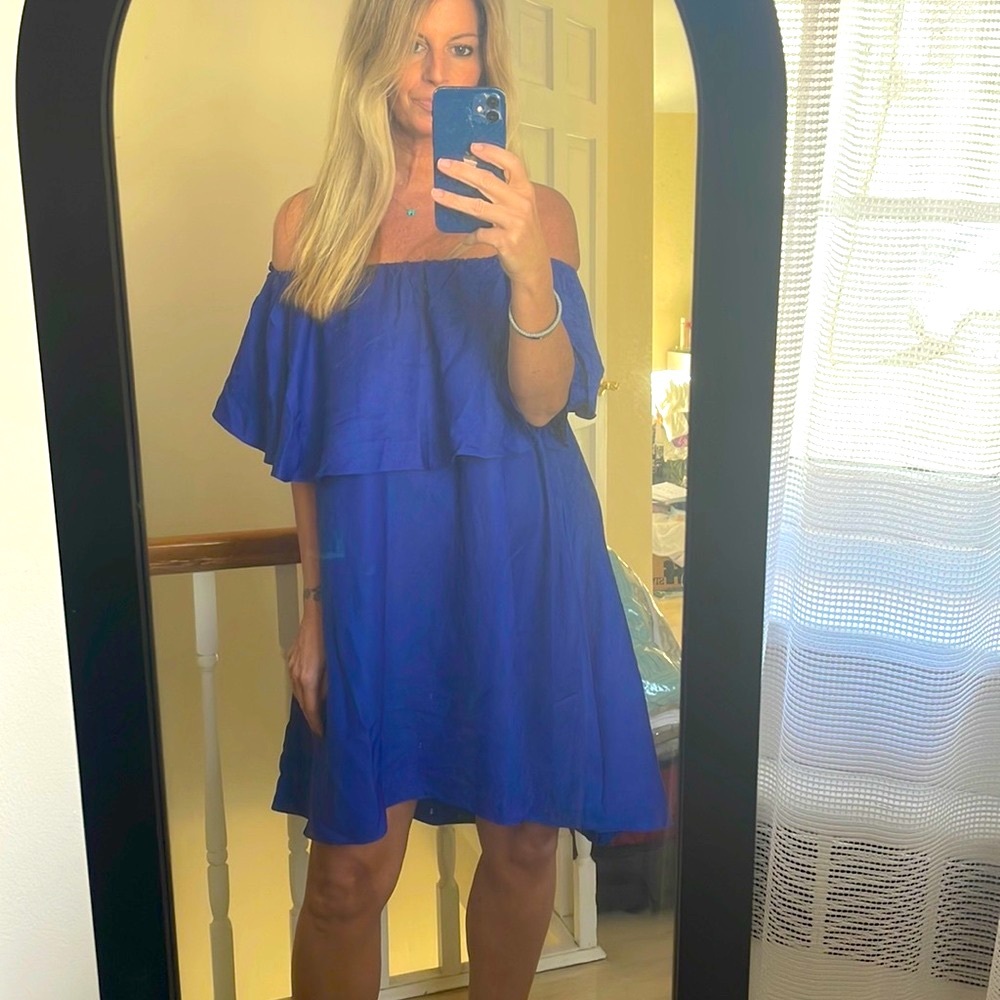 Off the shoulder dress